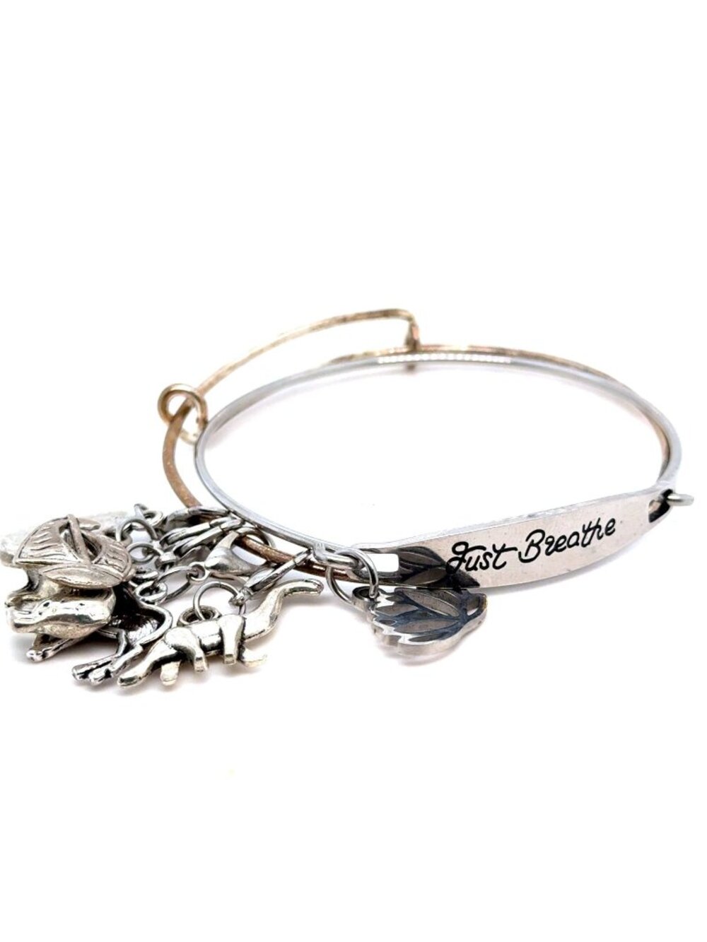 Just‎ Breathe & Animal Charms Bracelets (c1)